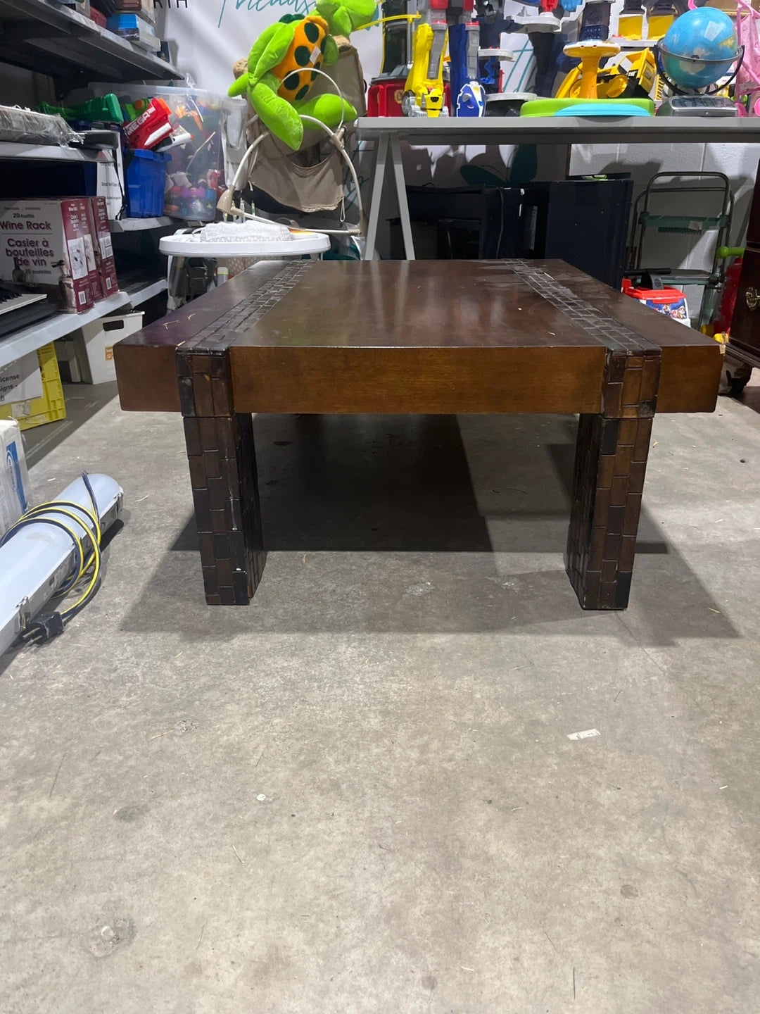 Dark Wood Coffee Table