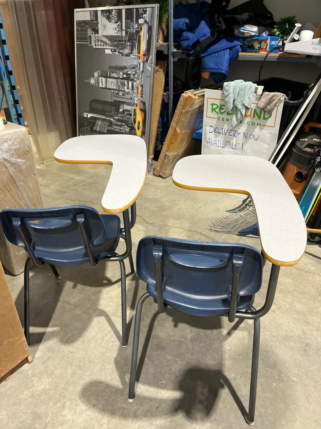 Pair of Student Desk Chairs