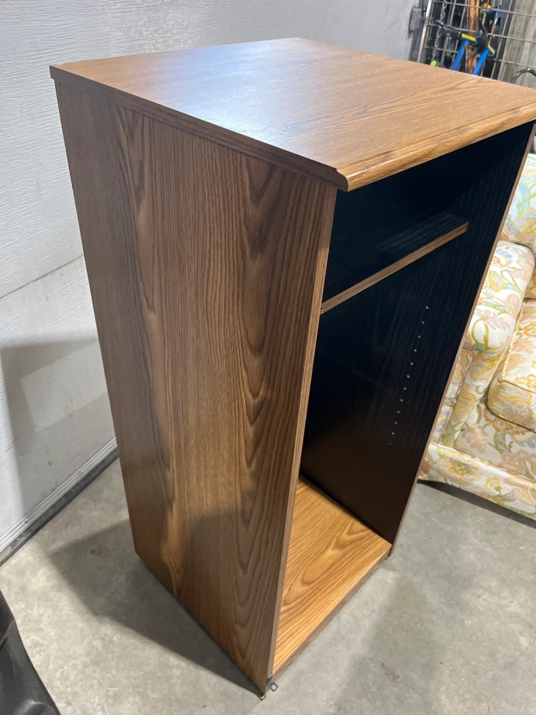 Pioneer Stereo Cabinet - Brown Wood