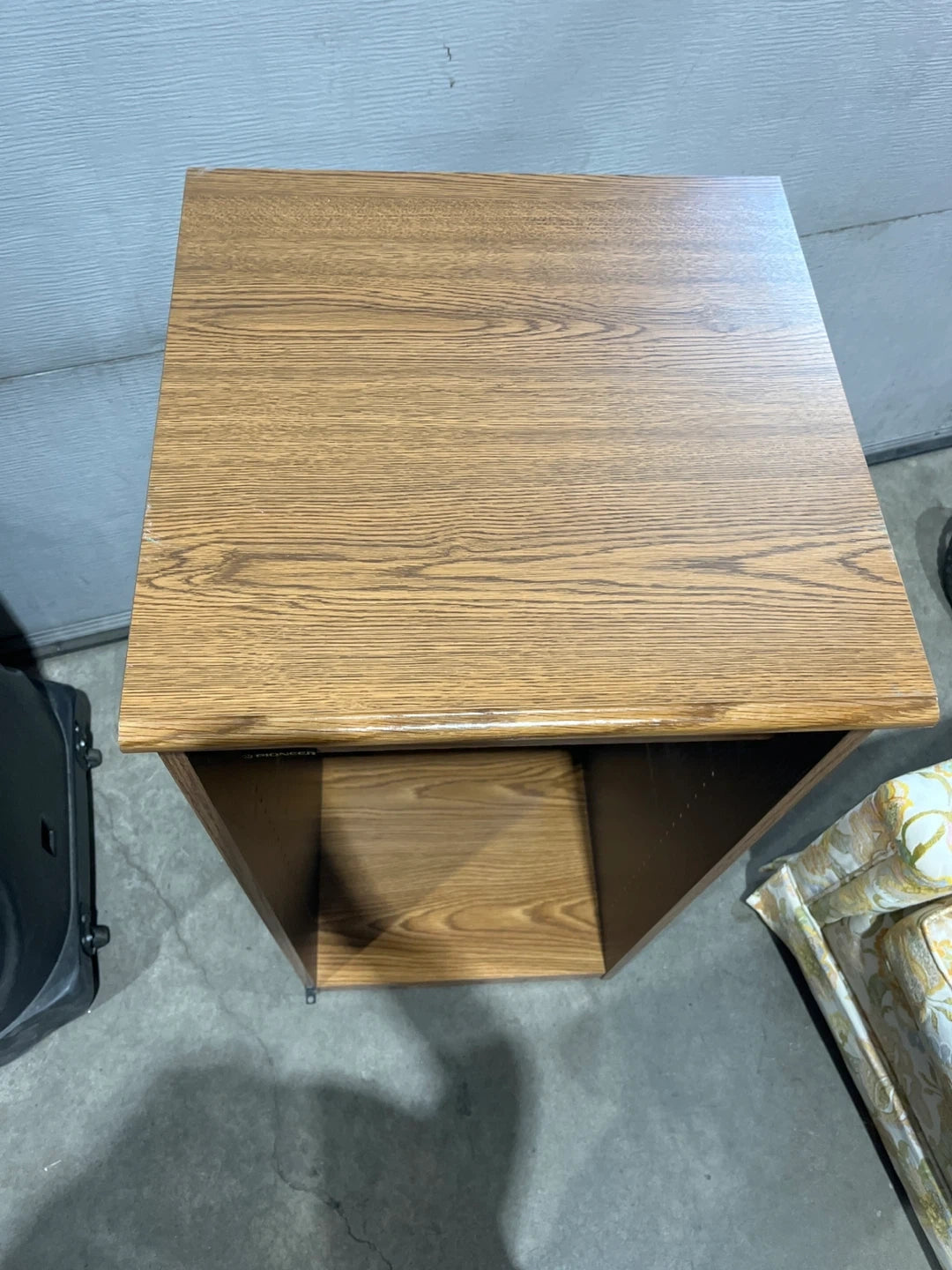 Pioneer Stereo Cabinet - Brown Wood