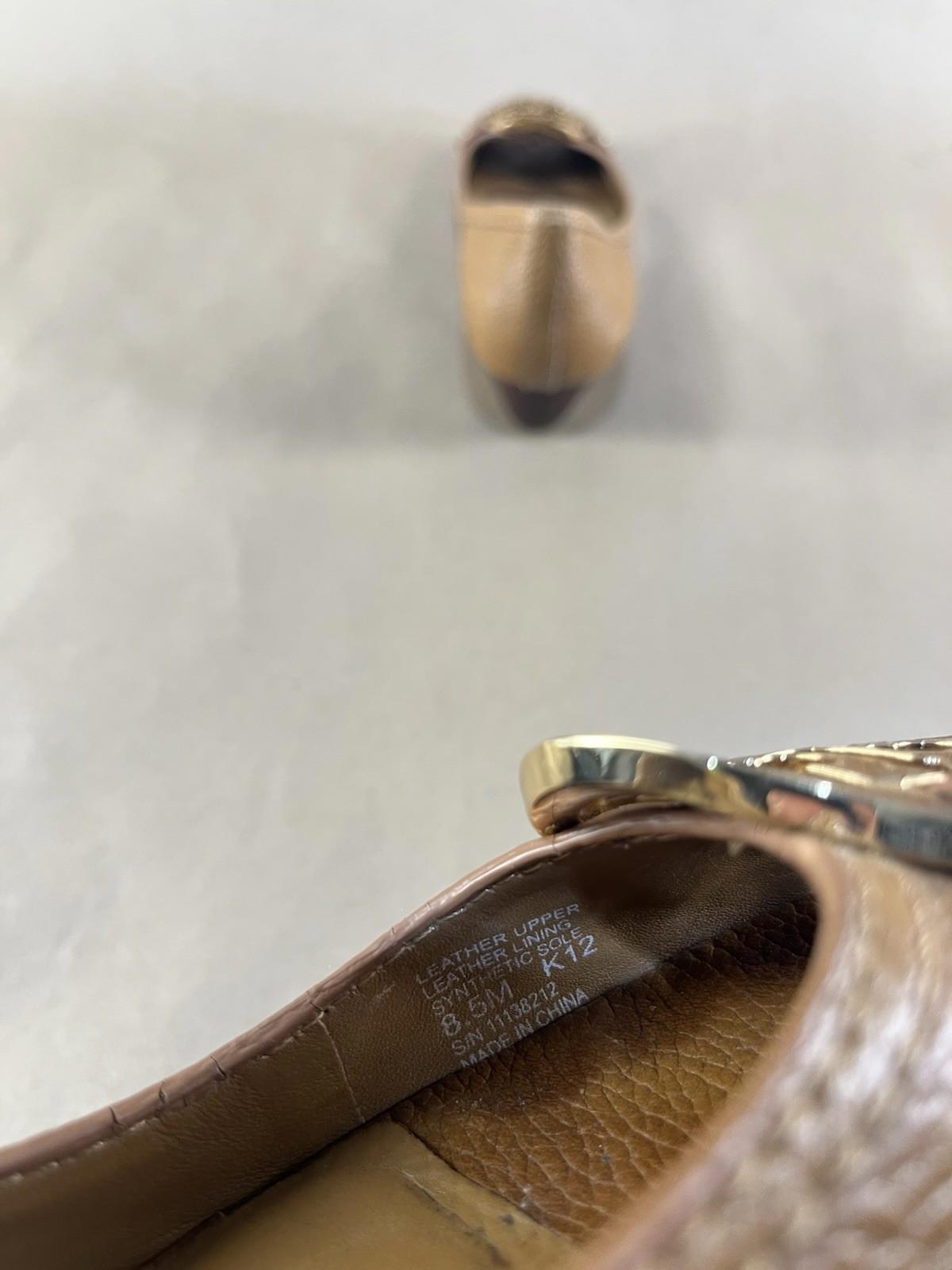 Tory Burch Amanda Open Toe Demi Wedge Sandals (Women’s Size 8.5)