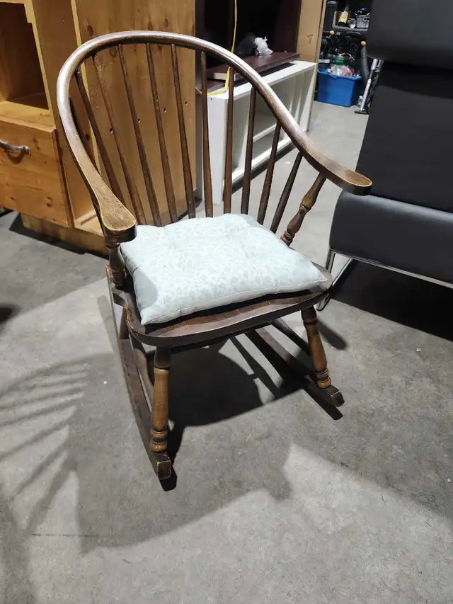 Vintage Wooden Rocking Chair