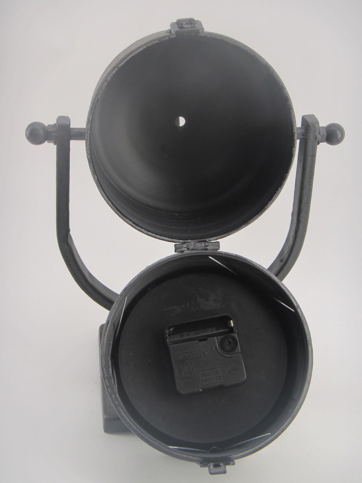 Theater Spotlight Table Clock
