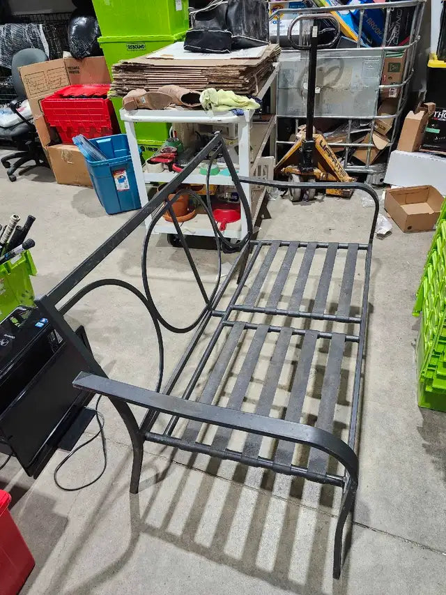 Metal Outdoor Bench