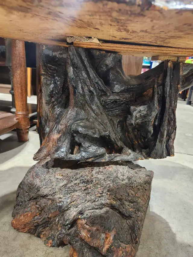 Live Edge Handmade Wood Table