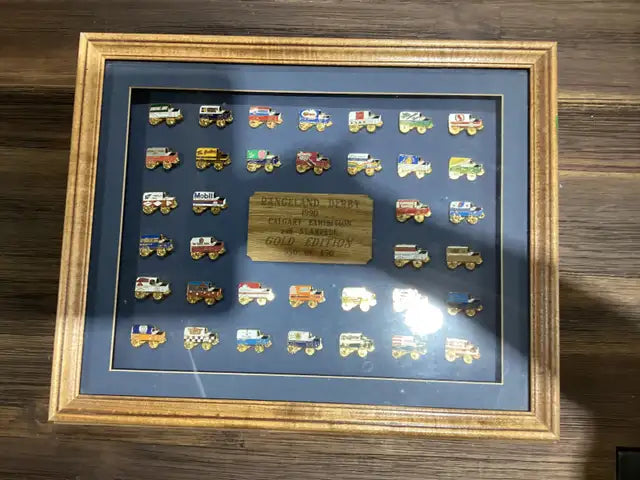 Rangeland Derby 1990 Calgary Stampede Gold Edition Pins
