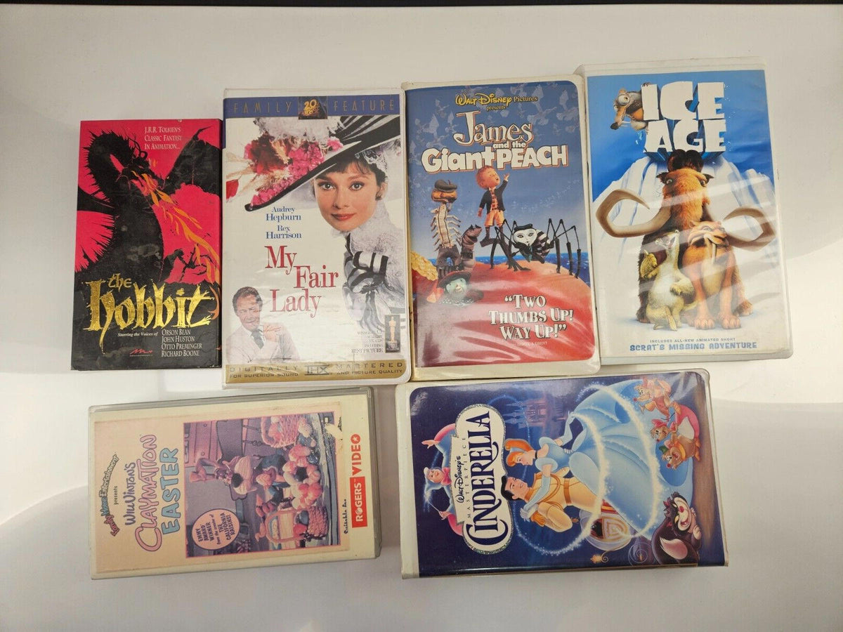 Classic VHS Lot of 6 - Misc Titles