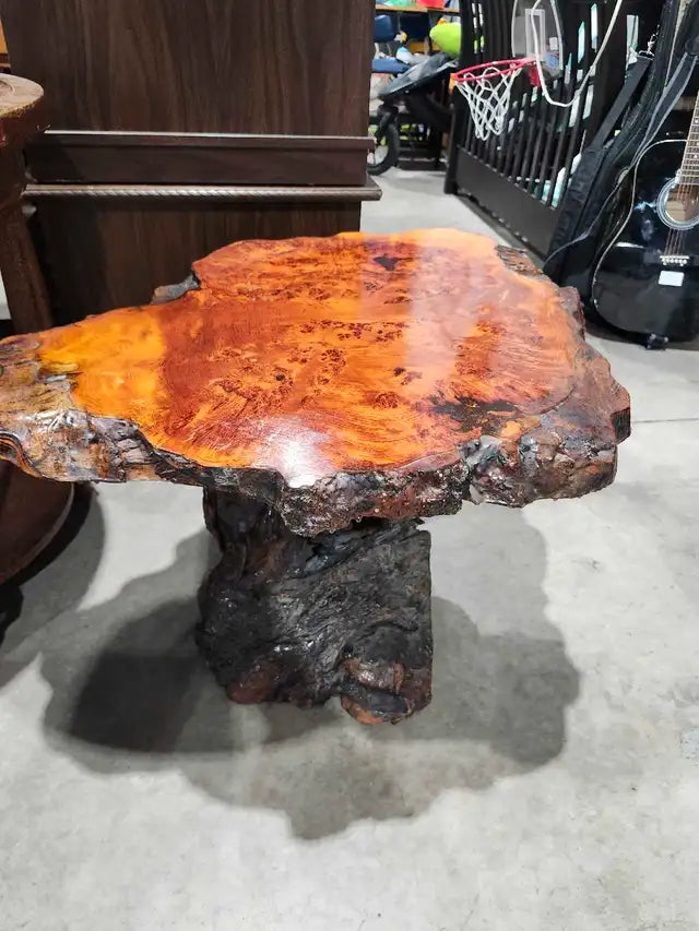Live Edge Handmade Wood Table