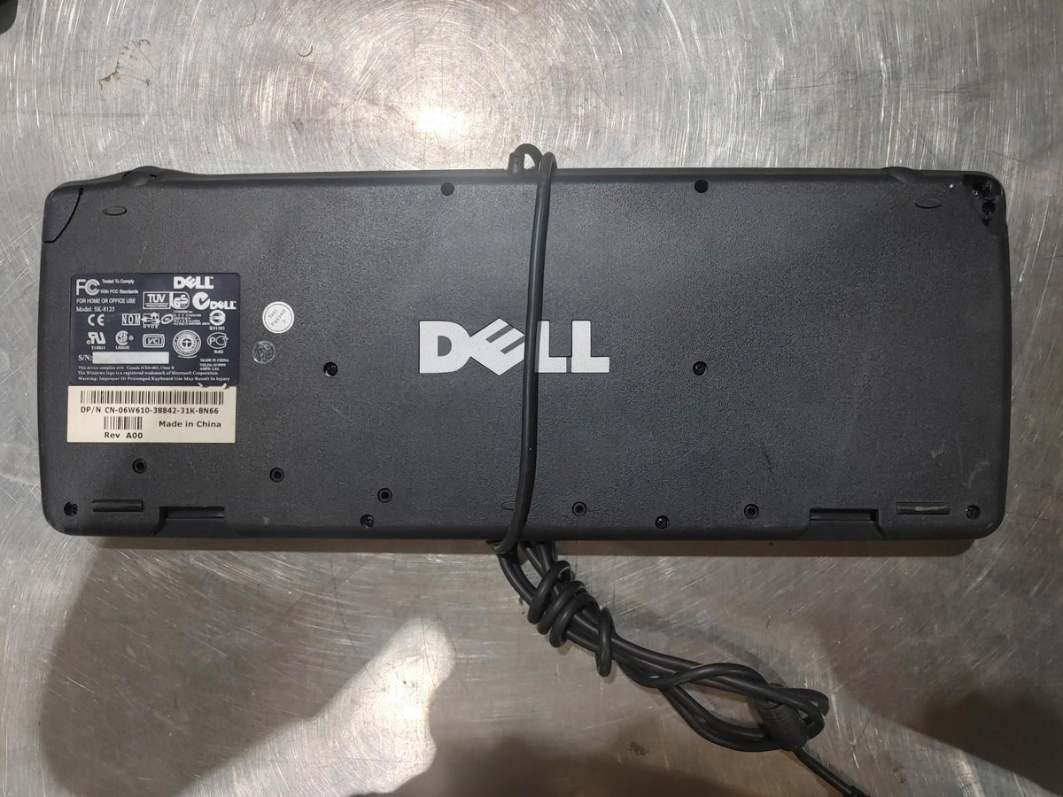 DELL Wired USB Keyboard Black/Silver - Fair