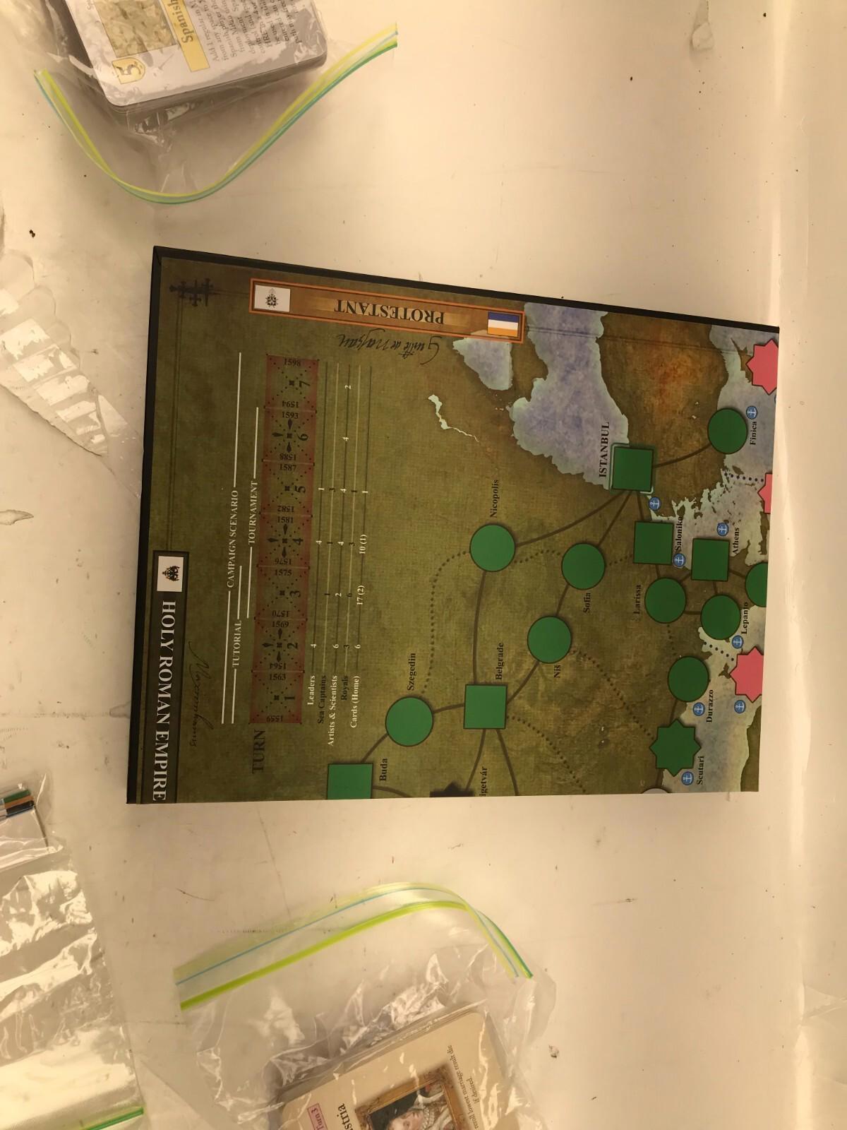 GMT Card-Driven Game Virgin Queen - Wars of Religion, 1559-1598