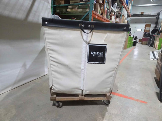Royal Basket Truck Canvas Rolling Laundry Cart