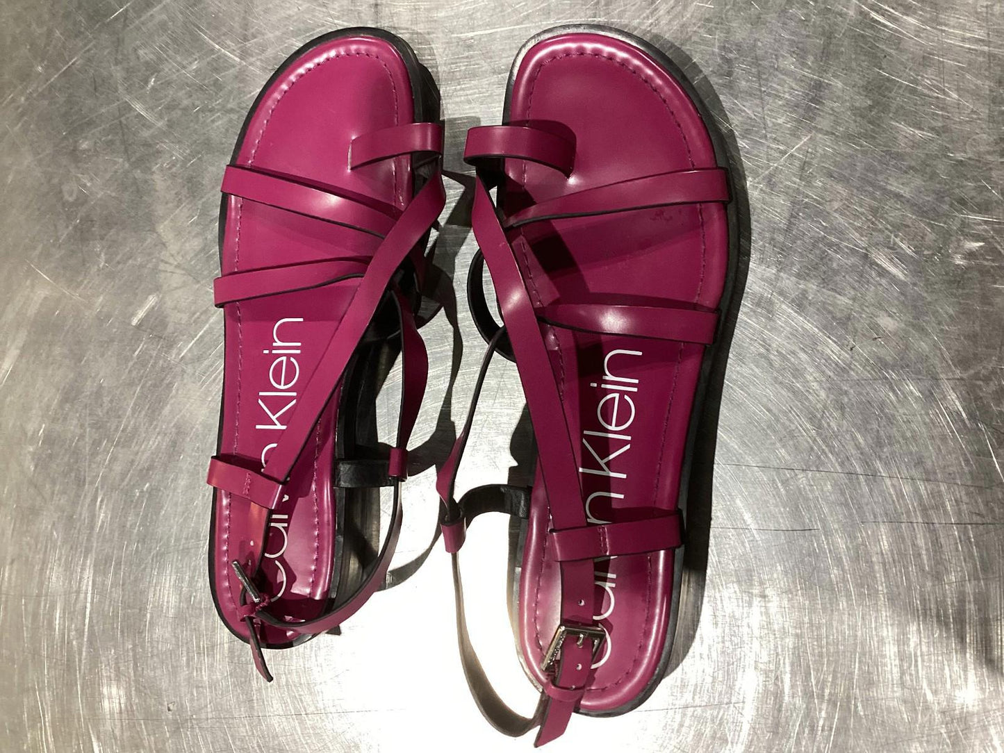 Calvin Klein Strappy Flat Sandals