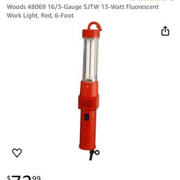 Woods Fluorescent Stick Work Light
