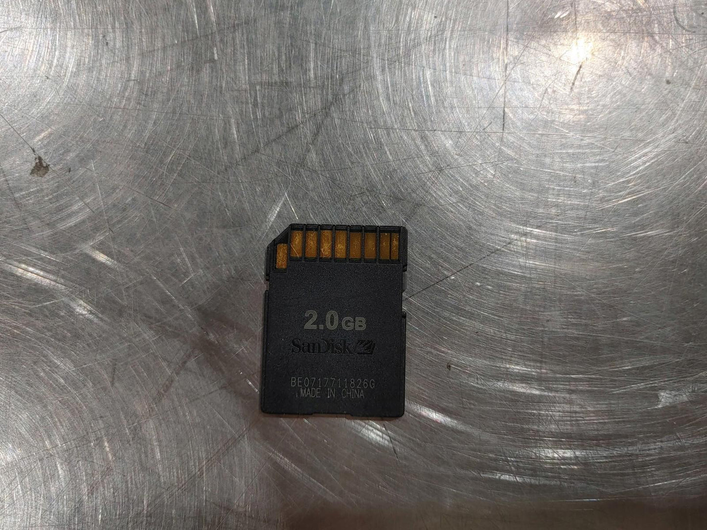 GOOD CONDITION SanDisk ULTRA II 2GB SD SD Card Tested Working Black