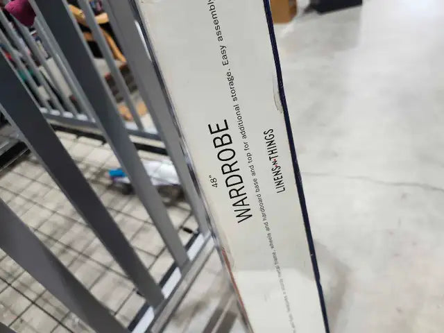 New! Linens & Things 48" Wardrobe