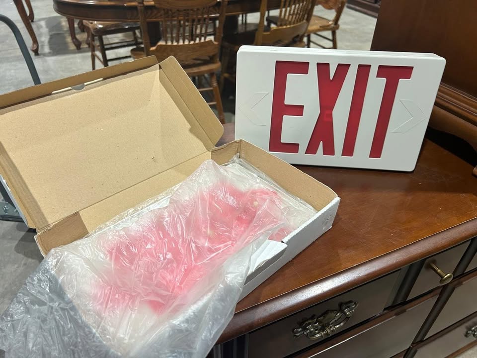 Led Exit Light Fixture