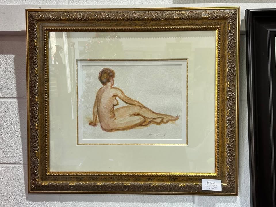 Frederick B. Taylor Watercolor Frame