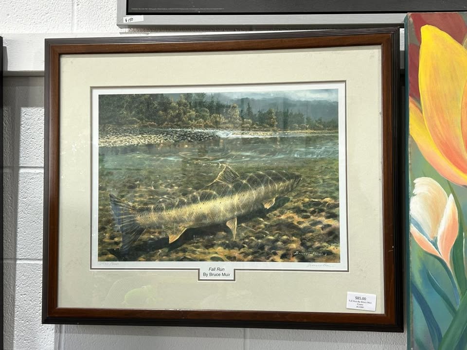 Fall Run By Bruce Muir Frame