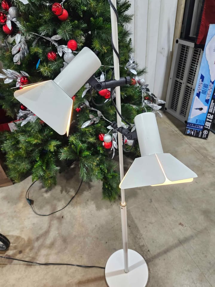 Double Spotlight Floor Lamp