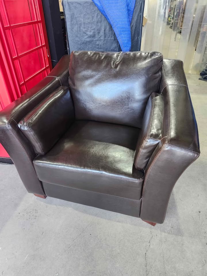 3 Piece FAUX Leather Sofa Set