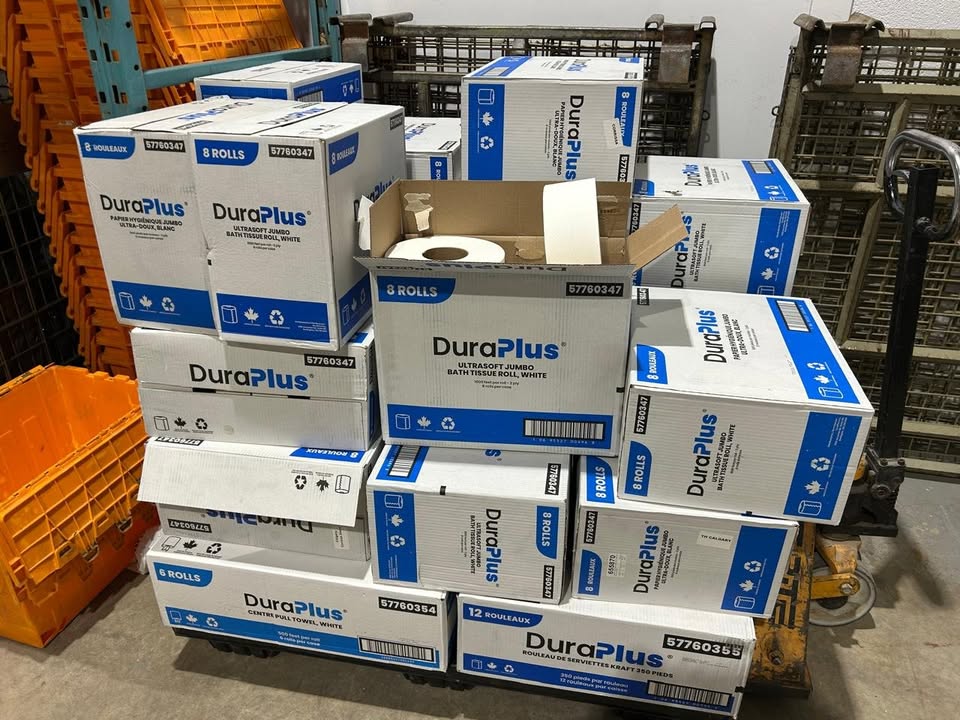 DuraPlus - 8 Rolls - Ultra Soft Jumbo Bath Tissue - 8+ AVAILABLE