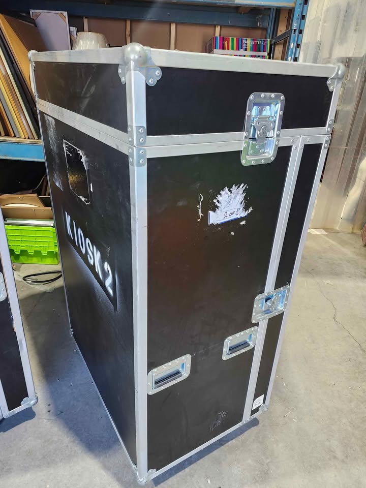 Large Travel/Flight Cases on Wheels - 2 Available