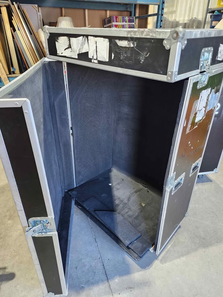 Large Travel/Flight Cases on Wheels - 2 Available
