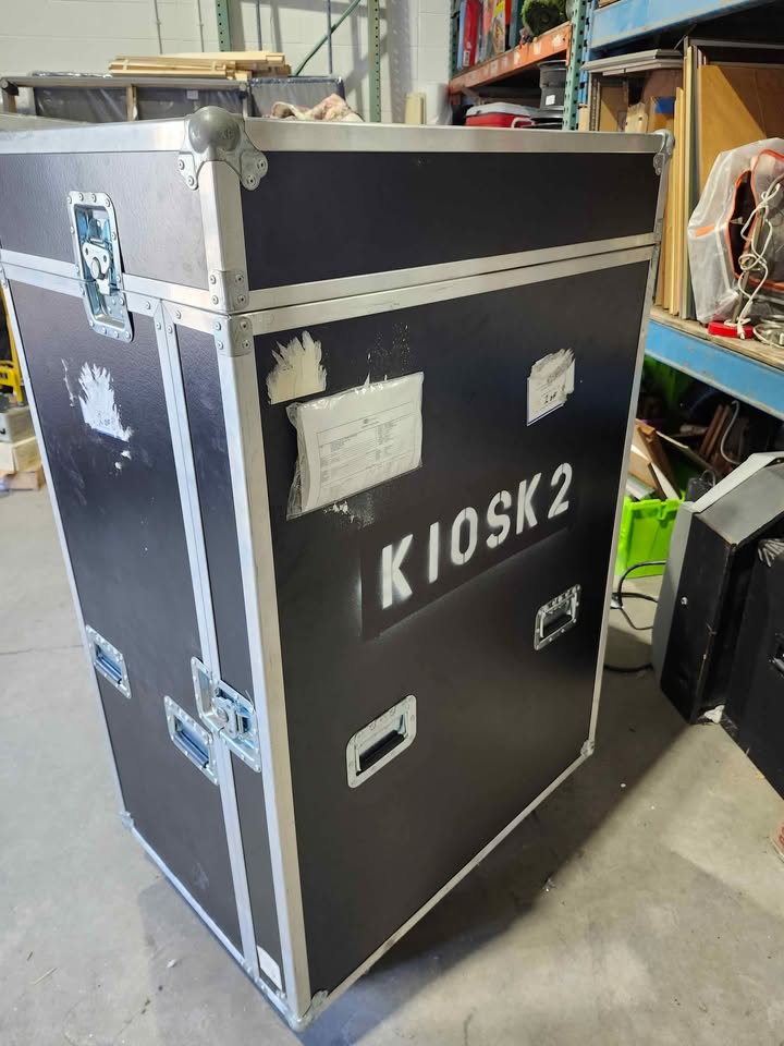 Large Travel/Flight Cases on Wheels - 2 Available