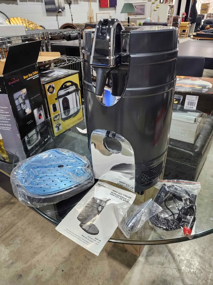 New! Koolatron Pressurized Beer Keg Chiller, 5L