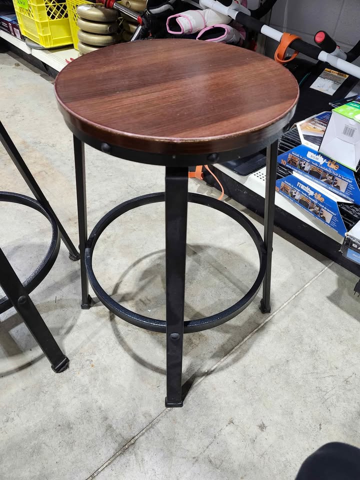 Adjustable Corkscrew Swivel Counter/Bar Stool - 2 Available
