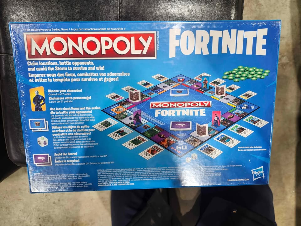 Brand new! Fortnite Monopoly