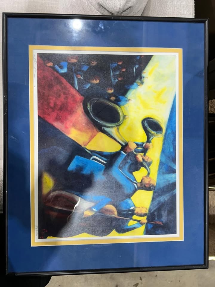 Jazz Prints on Frame - 3 Available