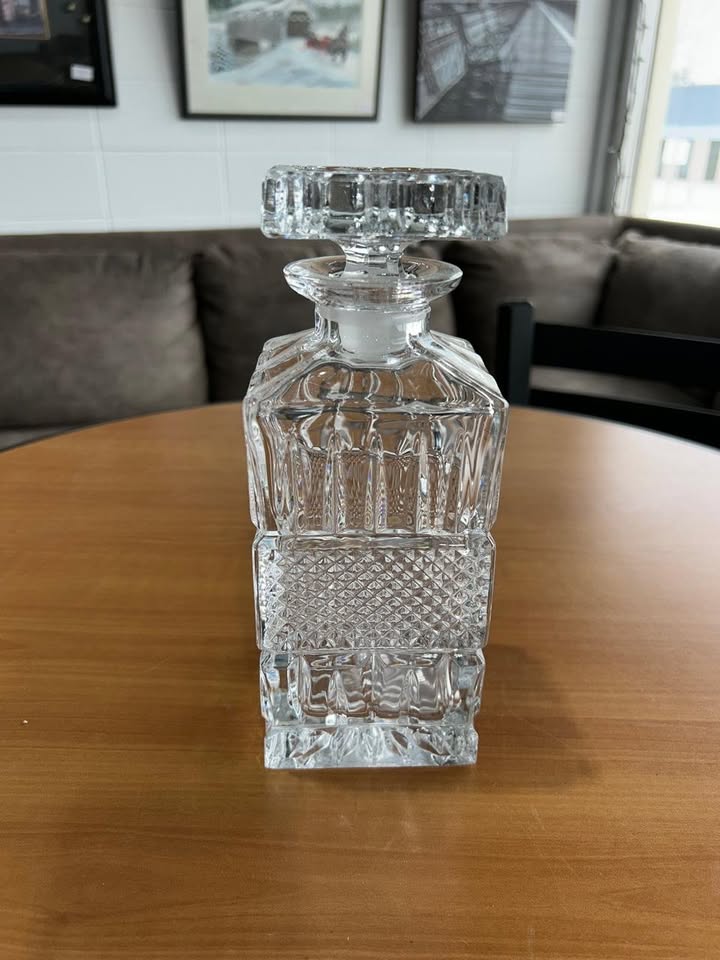 Bohemia Crystal Glass Decanter