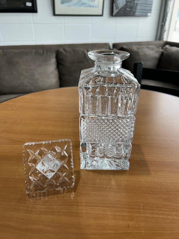 Bohemia Crystal Glass Decanter