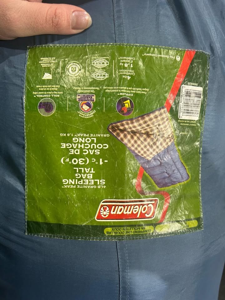 Coleman Sleeping Bags - 2 Available