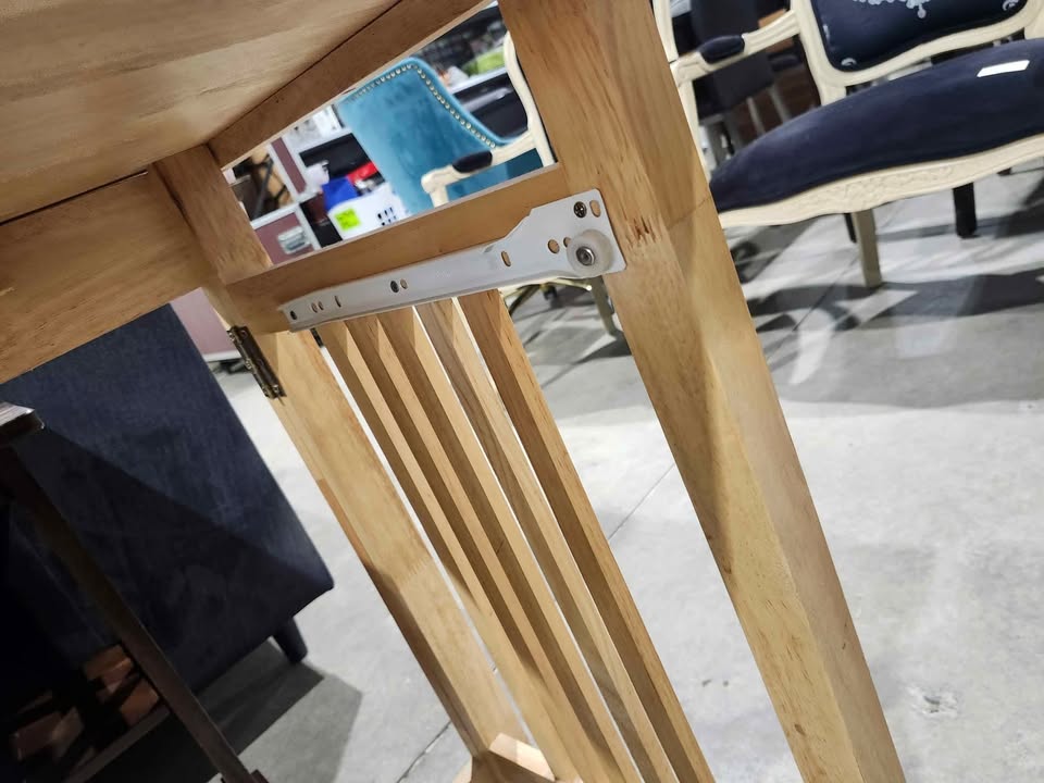 Winsome Wood Mission Foldable Natural Wood Computer Desk