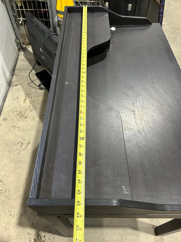 IKEA Gustav Black/Brown desk