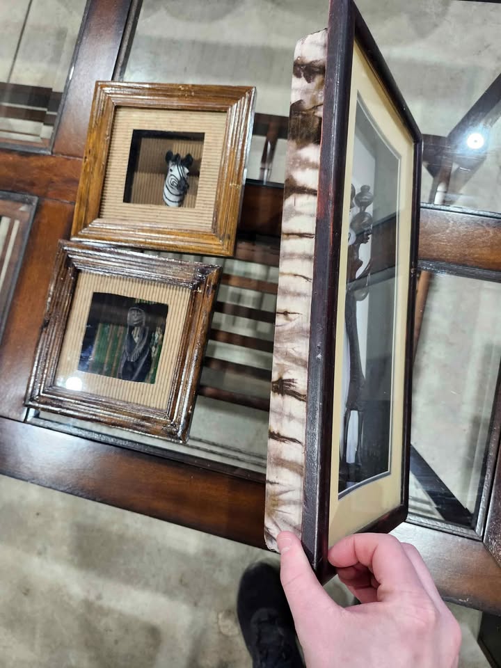 3D Wooden Tribal Shadow Boxes