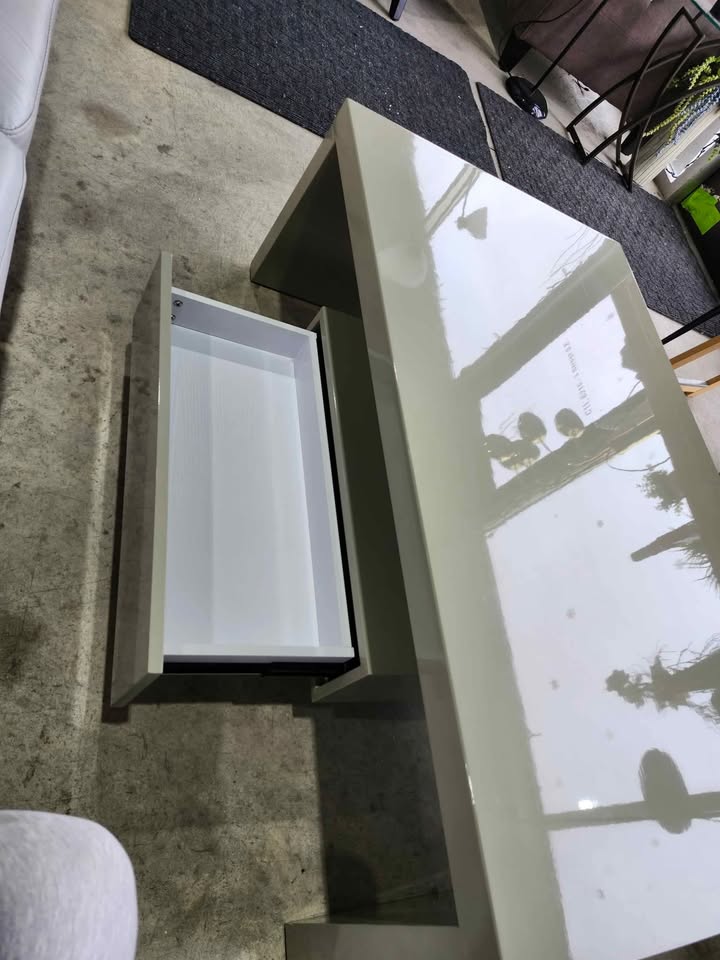 Modern Stylish Coffee Table with Hanging Drawer