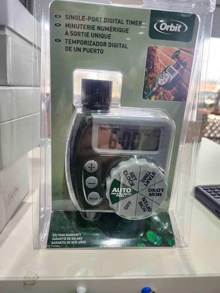 New! Orbit Single Outlet Programmable Hose Faucet Timer
