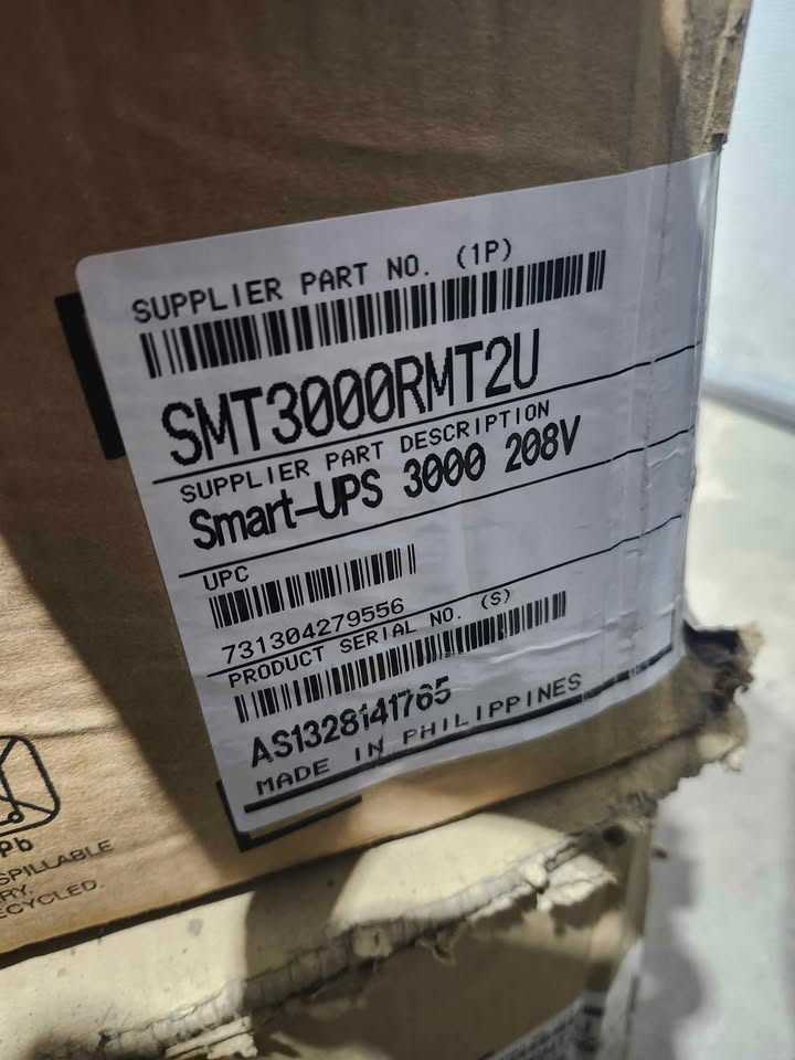 APC Smart UPS 3000 208V - 3 Available