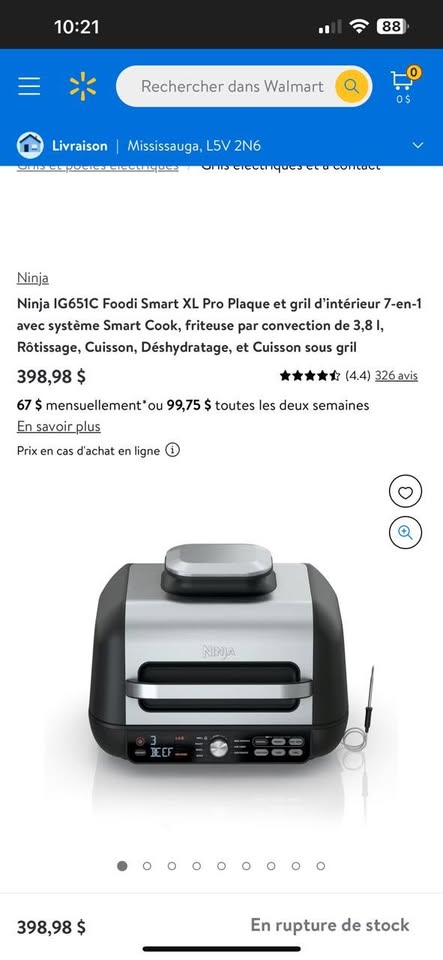Ninja IG651 Foodi Smart Pro 7-in1