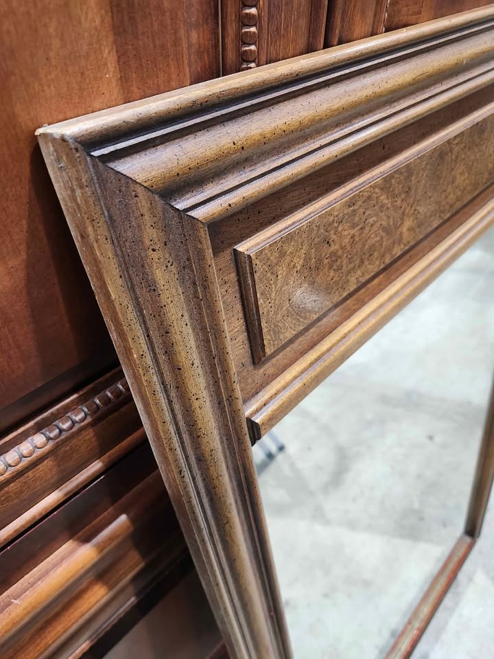 MCM Solid Wooden Venetian Court Mirror