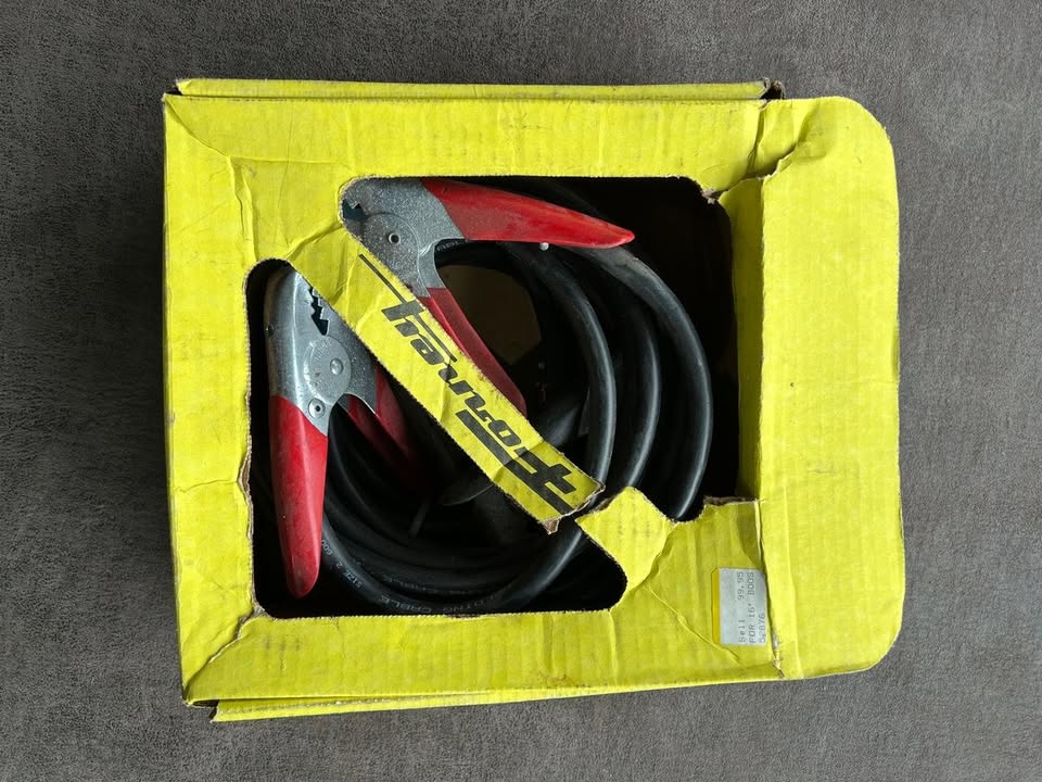 16' no2 Welding cable and Heavy duty clamps