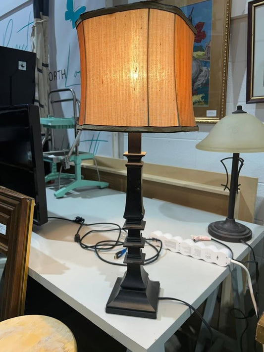 Black Table lamp - 1 available