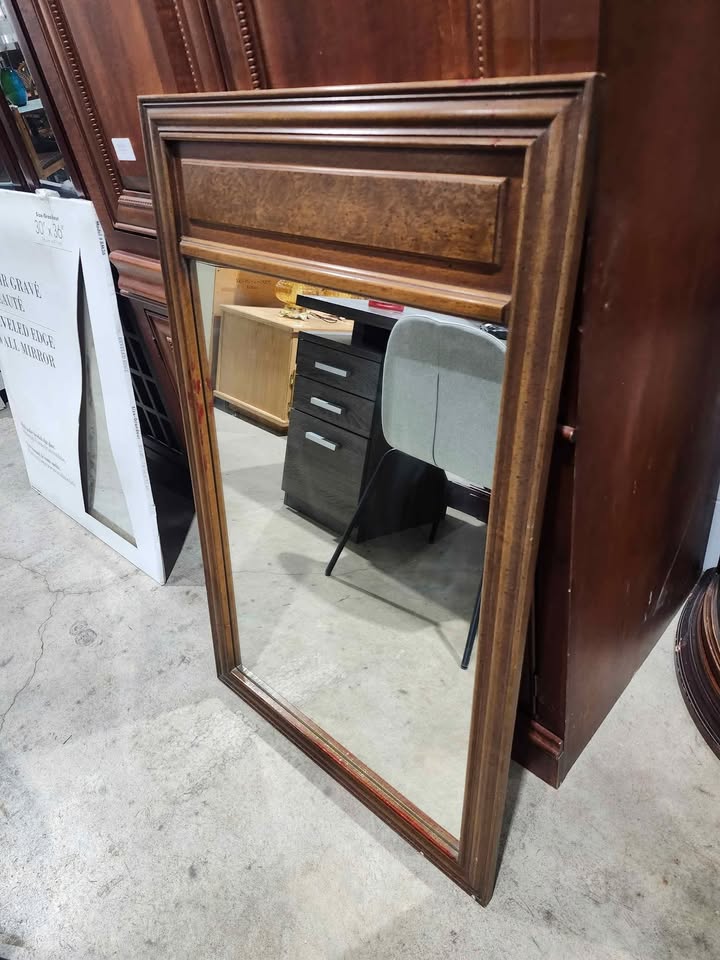 MCM Solid Wooden Venetian Court Mirror