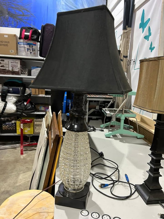 Black and White Unique Lamp