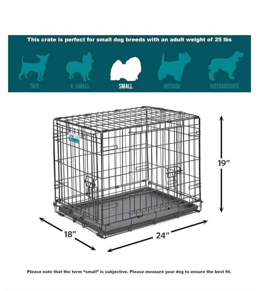 Small Foldable Pet Crate