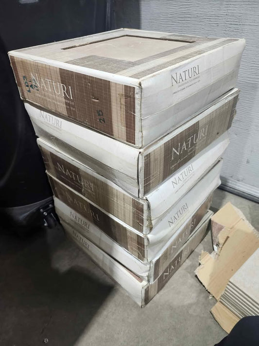 New! Naturi Ceramic Floor/Wall Tiles 13.1x13.1" - 7 Boxes Available