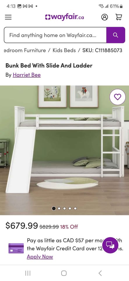 Twin Over Twin Wooden Bunk Bed with Ladder & Slide